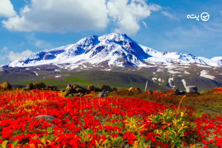 کوه سبلان از جاهای دیدنی اردبیل