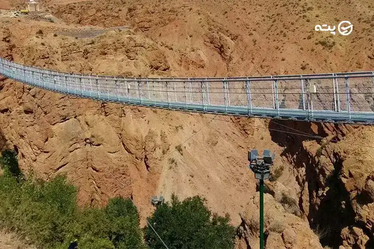 پل معلق چالیدره مشهد