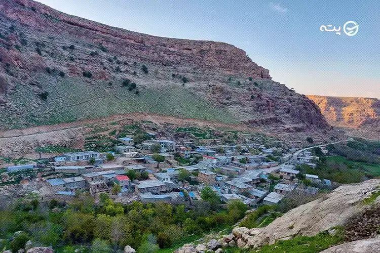 روستای گُلین از جاهای دیدنی کرمانشاه