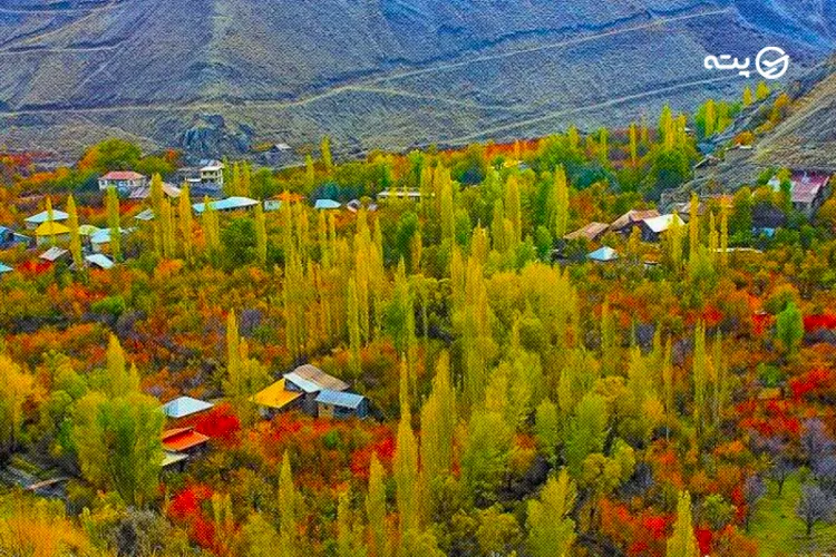 روستای شهرستانک در جاده چالوس