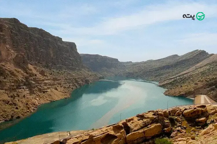 جزیره کوشک در زمستان