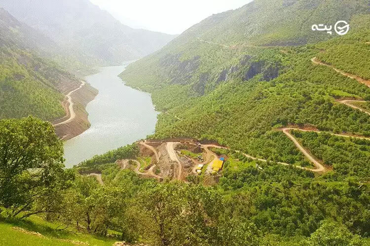 مسیر دسترسی به روستای اورامان