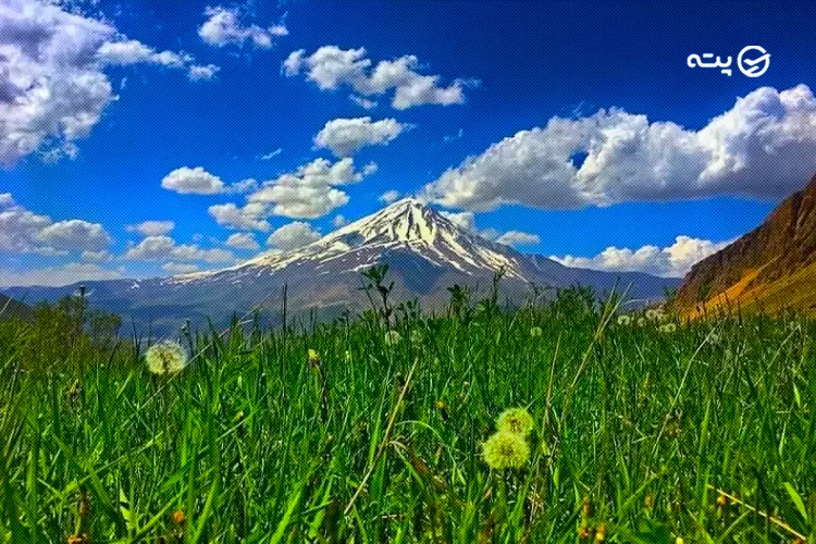 دشت آزو دماوند از جاهای دیدنی پلور