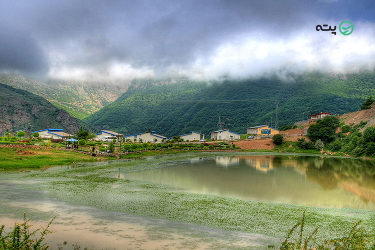 روستای سیاه بیشه اطراف جاده چالوس