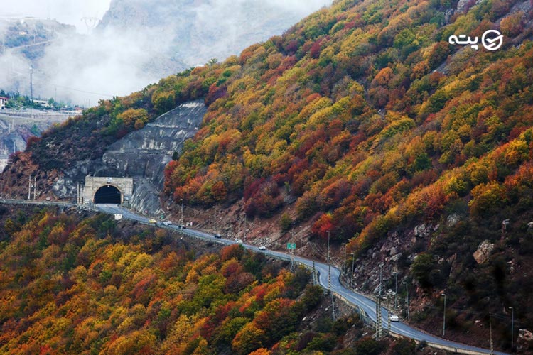 روستای گچسر جاده چالوس