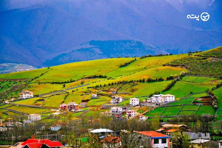 روستاهای اطراف جاده چالوس