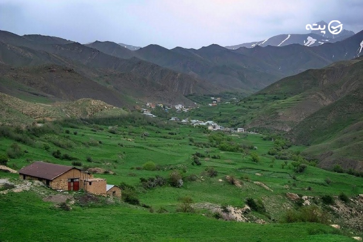 روستای یوش مازندران پته