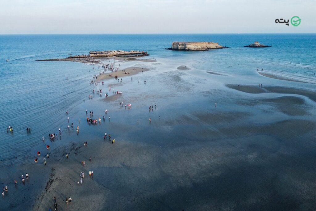 جزیره ناز زیباترین جزیره جنوب ایران