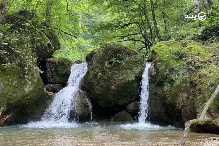 آبشار سی سنگان نور پته