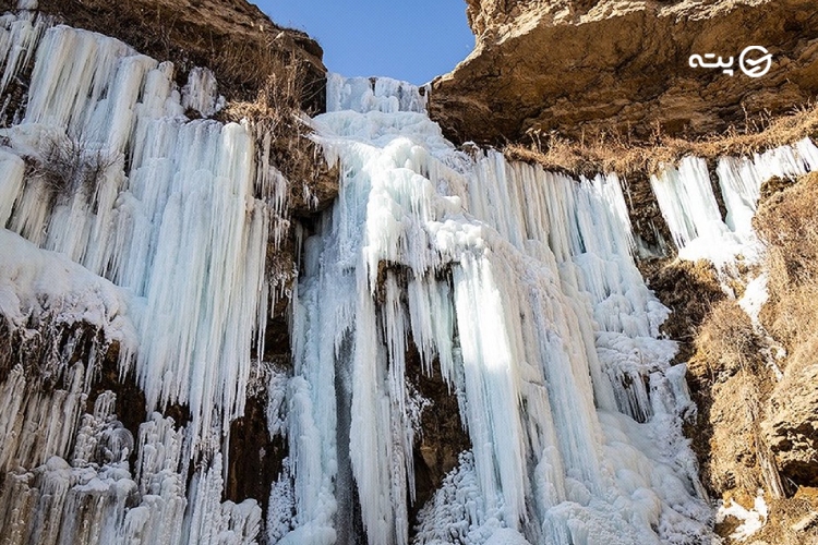 سفر به آبشار خور در زمستان