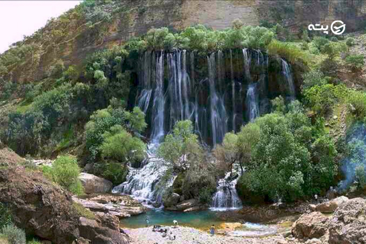 آبشار شارشار از جاهای دیدنی زنجان